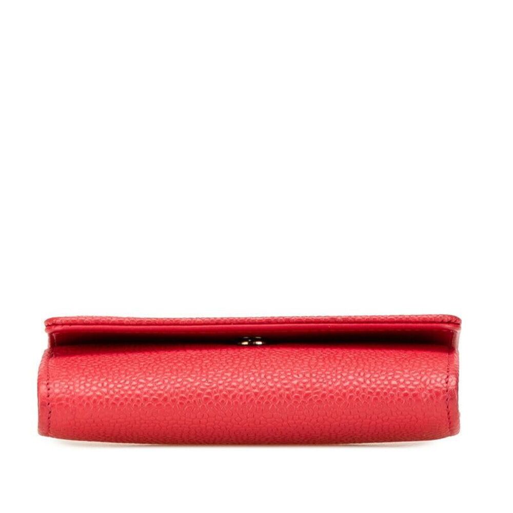 Chanel Coco Mark Caviar Skin Card Case - Picture 4 of 10